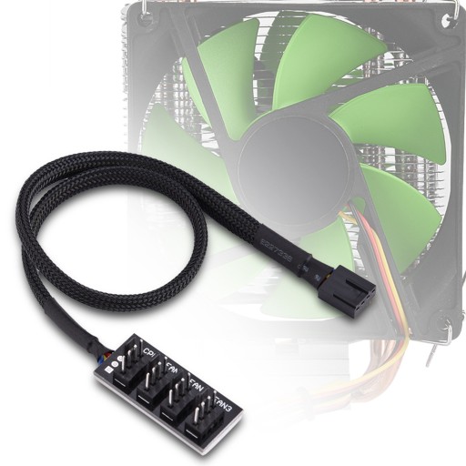 NOCTUA NA-RC6 КАБЕЛЬ НИЗКОШУМНЫЙ ШИМ-АДАПТЕР 4-КОНТАКТНЫЙ 38 СМ