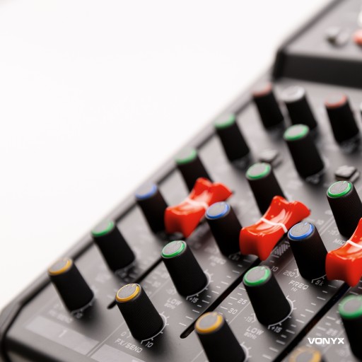 Mikser audio 8-kanałów REC BT/DSP/USB Vonyx