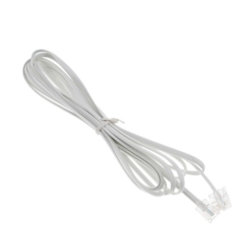 3 metry kabla RJ11 do RJ11 6Pin telefon ADSL 6p2c