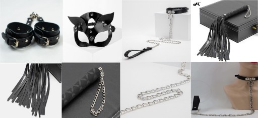 НАБОР ЭРОТИЧЕСКОГО БЕЛЬЯ 6 ПРЕДМЕТОВ SEXY BDSM M