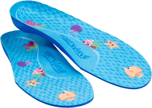 WKŁADKI ORTOPEDYCZNE DZIECI FOOTWAVE KIDS SUPI 28