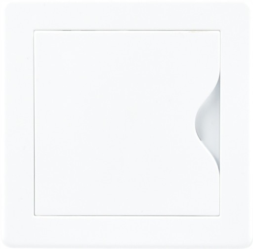 ПЛАСТИКОВЫЕ ЛЮКИ 100x100 10x10 БЕЛЫЕ С РАМКОЙ ПРОЧНЫЕ