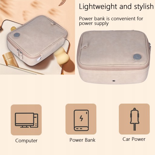 Портативная сумка LED UV 2 в 1 для