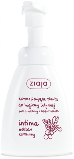 ZIAJA Intima жидкость для интимной гигиены клюква 250