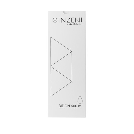 Бутылка для воды и сока INZENI 0 6 л Tritan без БФА белая
