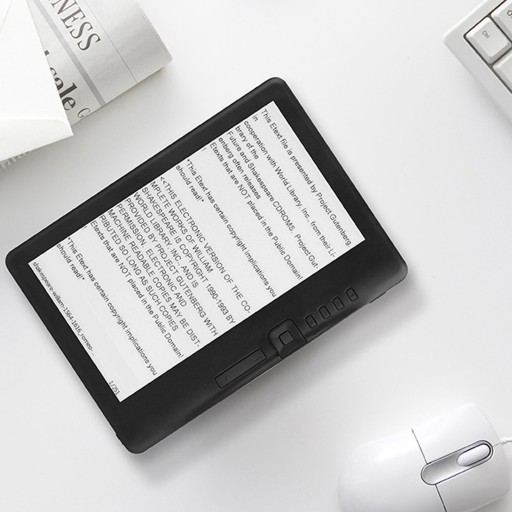 ЧИТАТЕЛЬКА ЭЛЕКТРОННЫХ КНИГ С НЕЗАВИСИМОЙ КНОПКОЙ ПЕРЕКЛАДЫВАНИЯ КНИГ