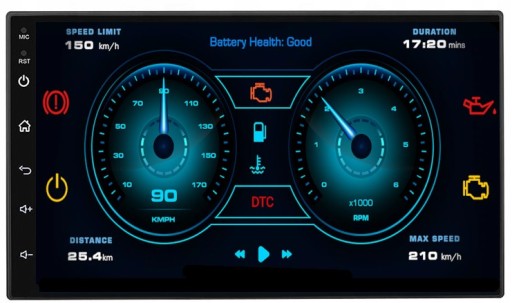 РАДИО GPS 2DIN ANDROID AUTO CARPLAY USB RDS 2/64 ГБ