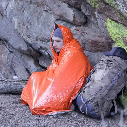 Многофункциональный плащ для кемпинга на открытом воздухе, водонепроницаемый плащ для выживания