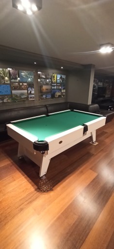 7FT Stół Bilardowy Radley Vintage Pool Biały