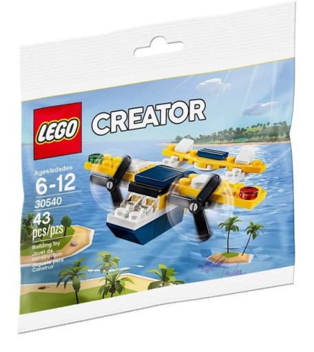 LEGO CREATOR 30540 Yellow Flyer Żółty Samolot NOWY