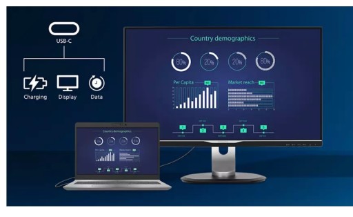 LED-МОНИТОР PHILIPS 243B1 с диагональю 24 дюйма, док-станцией HDMI USB C, безрамочный