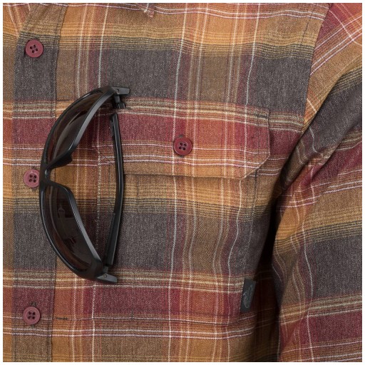 Мужская фланелевая рубашка в клетку HELIKON Casual Tactical Everyday L