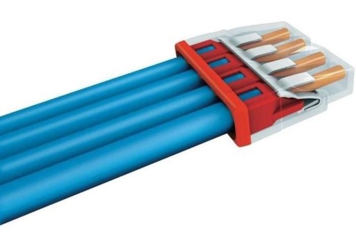 WAGO COMPACT 4-проводной быстроразъемный разъем