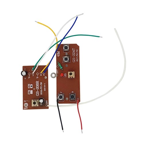 Pilot zdalnego sterowania RC/obwód i odbiornik 40 MHz