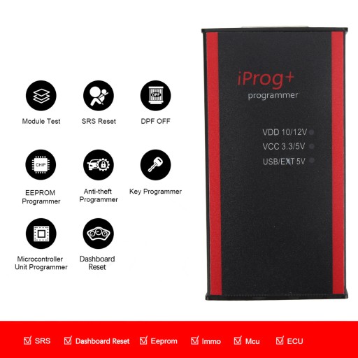 ИНТЕРФЕЙС ПРОГРАММАТОРА ДЛЯ ЭБУ IPROG PRO V87