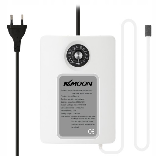 Портативный генератор озона KKmoon TQ-26 2000мг/ч
