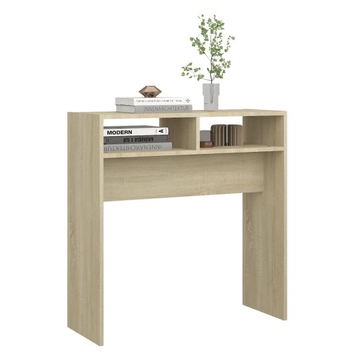 STOLIK KONSOLOWY DĄB SONOMA 78X30X80CM