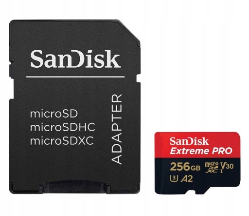 SD-карта SanDisk Extreme PRO 256 ГБ