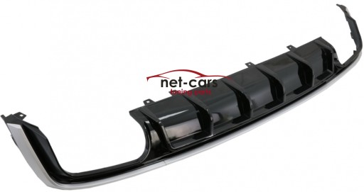 DYFUZOR SPOILER AUDI A6 C8 4K 18- S6 ZD S LINE C