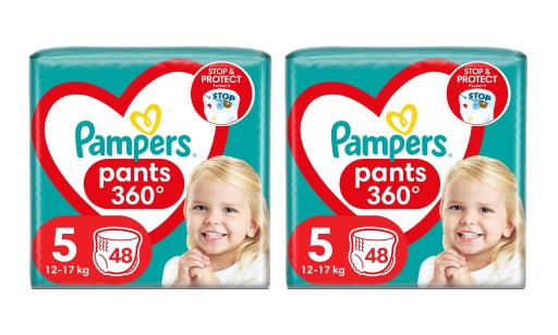 Трусики Pampers 5 2х48 шт 12-17 кг Подгузники