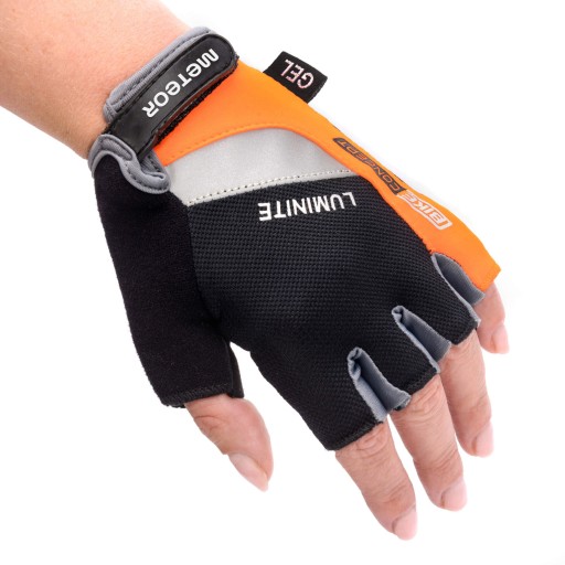 RĘKAWICZKI ROWEROWE NA ROWER KRÓTKIE METEOR GEL GX35 XS żelowe elastyczne