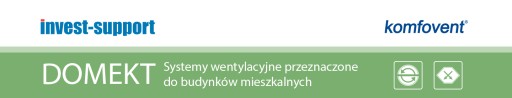 Centrala Wentylacyjna Rekuperator Komfovent Domekt R 200 V C8 T