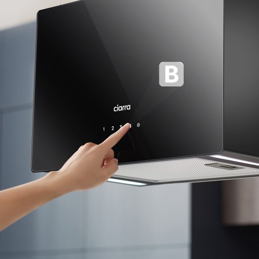 Островная вытяжка Ciarra CBCB4850 черная 48см 700м³/ч Класс A++ WiFi touch
