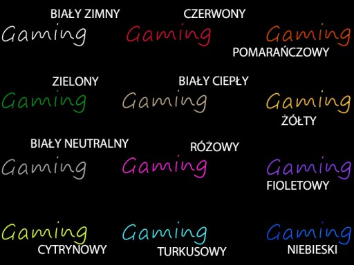 NGAMING530 LETTER Gaming PC4 НЕОНОВЫЙ СВЕТОДИОД 530X165MM