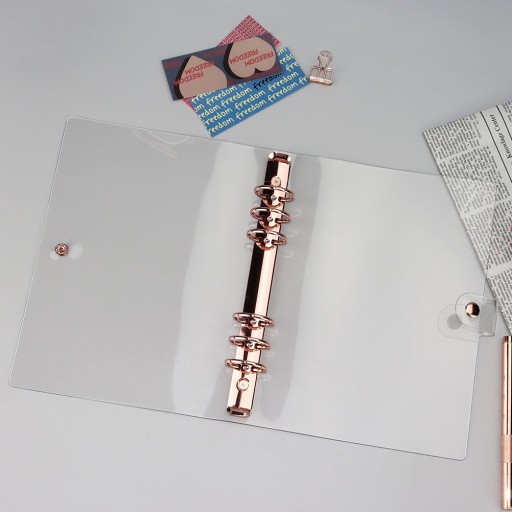 Папка А5 с прозрачной обложкой для альбома Decor Binder