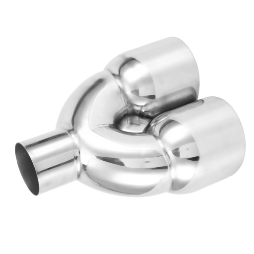 Podwójne końcówki rury wydechowej Wlot 63 mm/2,48 cala Wylot 101 mm/4,0