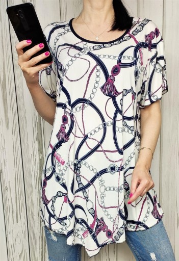 МОДНАЯ РАСШИРЕННАЯ ТУНИКА НА ЛЕТО L/XL