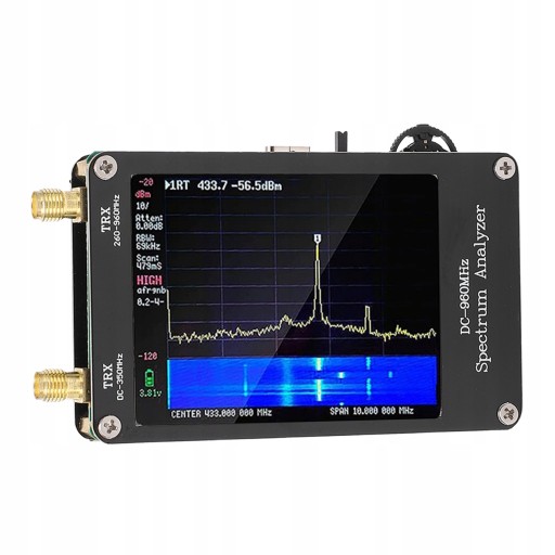 Анализатор спектра MF HF VHF Вход UHF 4 режима