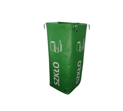 Каркас корзины для сортировки мусора 4 x 120л + мешки