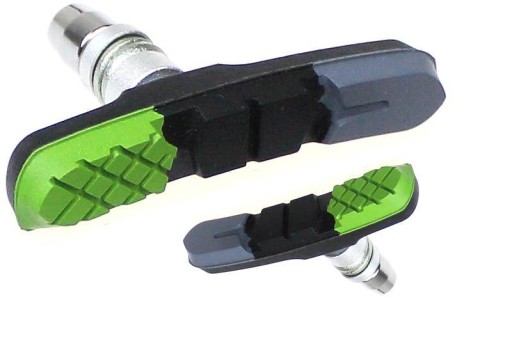 Тормозные колодки BARADINE 960V серо-черно-зеленые