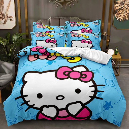 КОМПЛЕКТ ПОСТЕЛЬНОГО ПРИНАДЛЕЖНОСТИ, НАВУШКА 200х220 HELLO KITTY