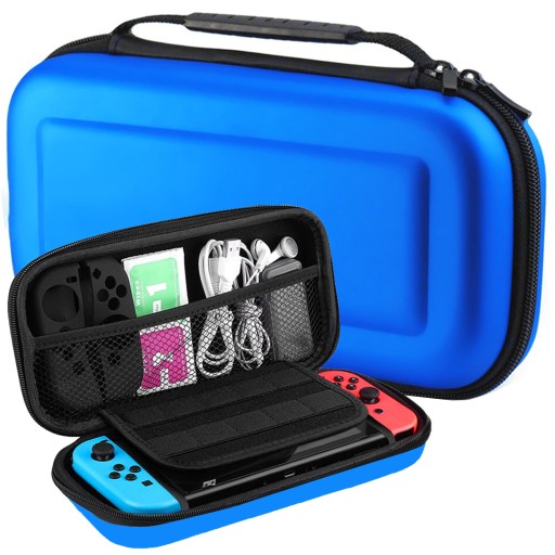 CASE FUTERAŁ WZMOCNIONY DO NINTENDO SWITCH V1 model HAC-001 SZKŁO HARTOWANE