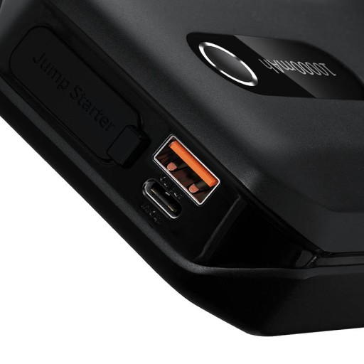 BASEUS POWERBANK JUMP STARTER BOOSTER 10000MAH USB ЗАЖИМЫ ДЛЯ ГОРЕЛКИ КАБЕЛИ