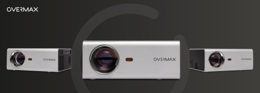 Проектор Проектор Full HD 2200 лм 1920x1080 Overmax + пульт дистанционного управления + кабель HDMI