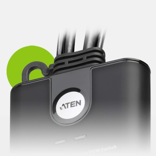 2-портовый KVM-переключатель ATEN USB FHD HDMI CS22HF