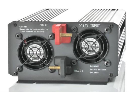 PRZETWORNICA NAPIĘCIA CZYSTY SINUS 2000 WATT SOLARTRONICS 12V/230V USB GOLD