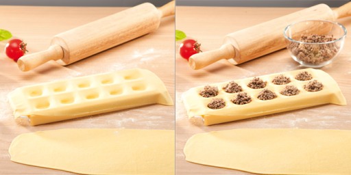 FORMA WYKRAWACZ DO RAVIOLI RAVIOLINI KWADRATOWE