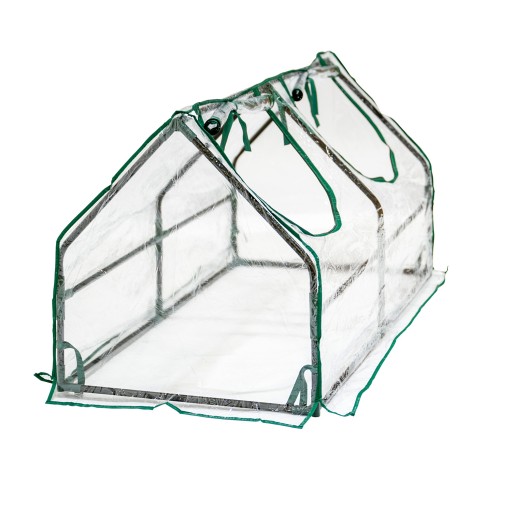 Теплица Garden мини тоннель, балкон, 2 камеры, 120 см