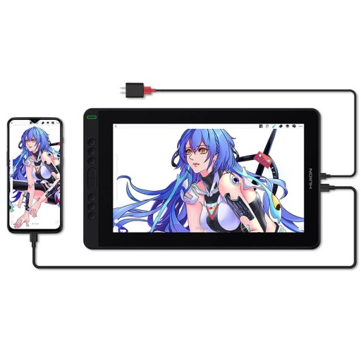 HUION Kamvas 13 черный графический планшет