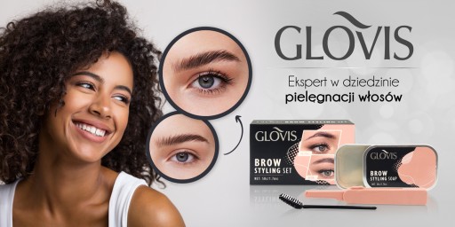GLOVIS 50 Мыло-кисть для укладки бровей-триммер