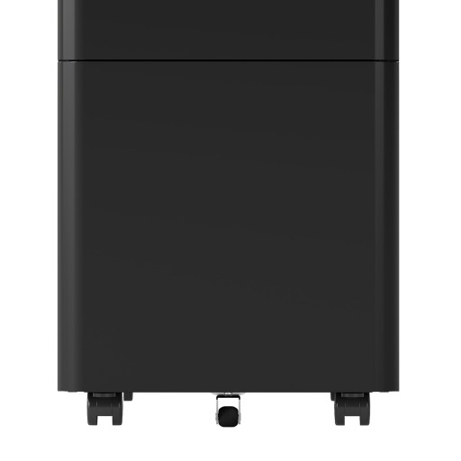 BLACK Metallic filing cabinet +3 ящика UNDER desk lockable