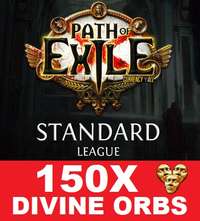 PATH OF EXILE POE STANDARD 150 DIVINE ORB ПК