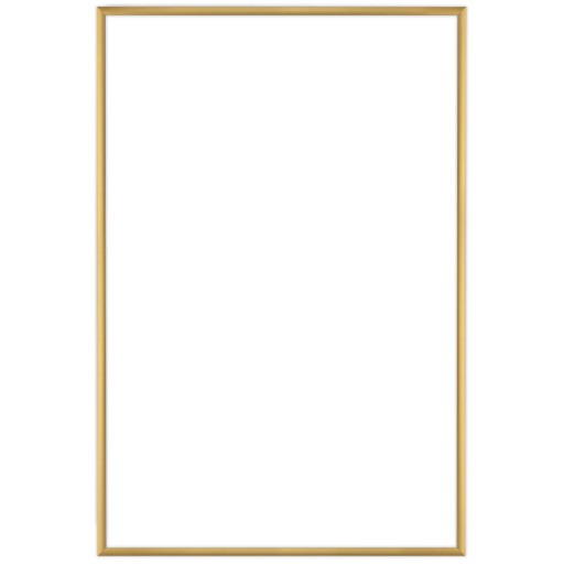Алюминиевая рамка GOLD 40х60 см, оргстекло