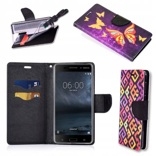 Чехол-кошелек Artcase для Oppo AX7 со стеклом 9H