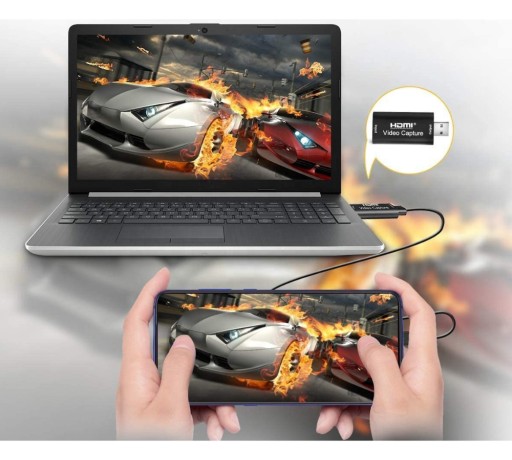 ВИДЕОГРАББЕР HDMI USB КАРТА ВИДЕОЗАПИТАНИЯ