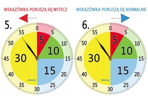 Часы 2в1 Дальтон План и Таймер, узор 10, плавающий механизм